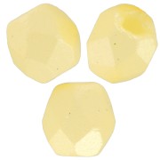 Facettes 3 mm Alabaster Pastel Yellow x50|raw }}