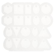 Moule en silicone Géa Creations pour réaliser des pendentifs géométrique x1