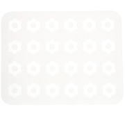 Moule en silicone Géa Creations pour réaliser des pendentifs fleur 15 mm x1