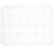 Moule en silicone Géa Creations pour réaliser des pendentifs fleur 15 mm x1