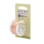 Fil de cuivre Artistic Wire 0.81 mm - Bronze phosphoreux x5.5m