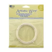 Fil de cuivre Artistic Wire 1.6 mm - Plaqué Argent anti-ternissement x7.6m