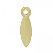 Breloques gouttes Marquise 7x3 mm Gold filled (Or laminé)  x2