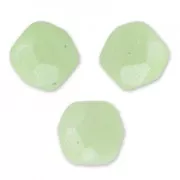 Facettes 3 mm Alabaster Pastel Green x50