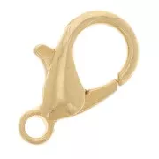 Fermoirs mousquetons 12 mm Doré  x5