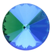 Cabochon Aurora A1122 Rivoli 10 mm - Aquamarine Shimmer x1