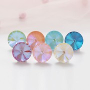 Cabochon Aurora A1122 Rivoli 14 mm - Jonquil Shimmer x1