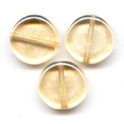 Palets 10 mm Luster Topaz Gold x20