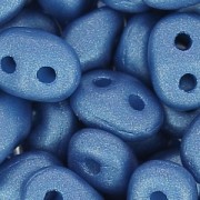 SuperDuo 2,5x5 mm Blue Metallic Mat x10g