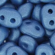 SuperDuo 2,5x5 mm Blue Metallic Mat x10g