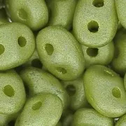 SuperDuo 2,5x5 mm Olivine Metallic Mat x10g