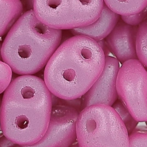 SuperDuo 2,5x5 mm Pearl Shine Light Fuchsia x10g