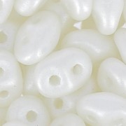SuperDuo 2,5x5 mm White Pearl Shine x10g|raw }}