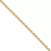 Chaîne maille Paloma 0.8 mm light gold x1m