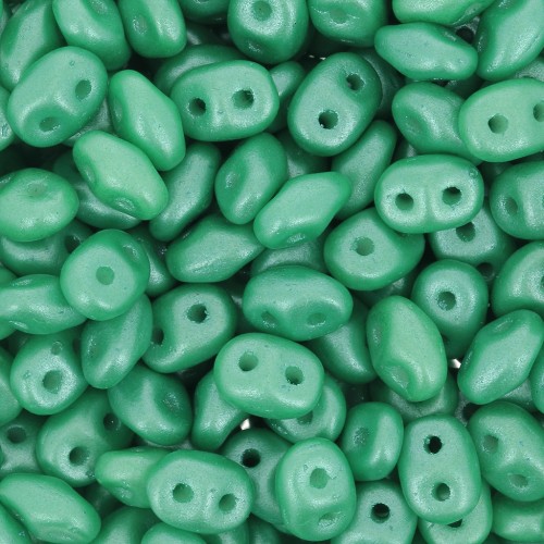 SuperDuo 2,5x5 mm Pearl Shine Light Green x10g