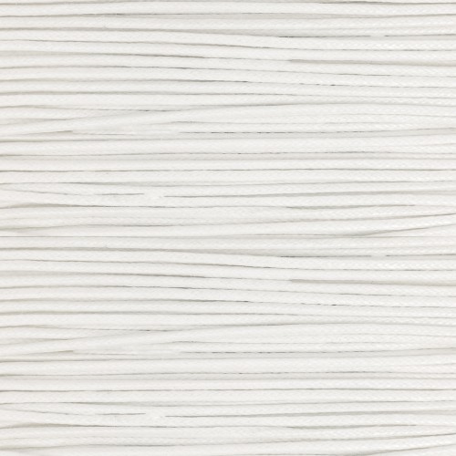 Coton ciré 1 mm Blanc x4.9 m
