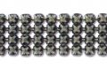Swarovski Crystal Mesh Hotfix 40001 4 rangs 11 mm Crystal  x5cm