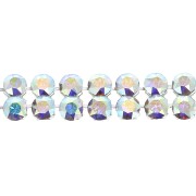 Swarovski Crystal Mesh 40001 2 rangs 5,3 mm Crystal AB x5cm|raw }}