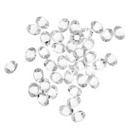 Pierres en vrac en cristal à résiner - Joblot Swarovski - 1 à 6 mm - Crystal x10g