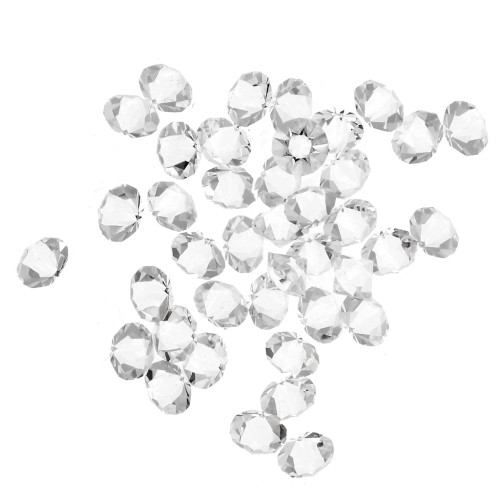 Pierres en vrac en cristal à résiner - Joblot Swarovski - 1 à 6 mm - Crystal x10g