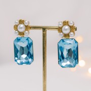 Cabochon Swarovski 4627 27x18.5 mm - Crystal Orchid Ignite x1