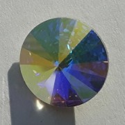Cabochon Swarovski 1122 Rivoli 14 mm Crystal AB  x1
