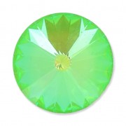 Cabochon Swarovski 1122 Rivoli 16 mm Crystal AB Ultra Lime|raw }}