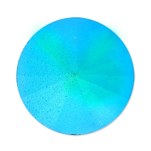 Cabochon Swarovski 1122 Rivoli 14 mm Emerald Custom Pastel  x1