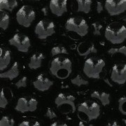 Perles rondes en bois 4 mm Noir x165