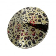 Cabochon Swarovski 1122 Rivoli 14 mm Scarlet Gold Patina x1