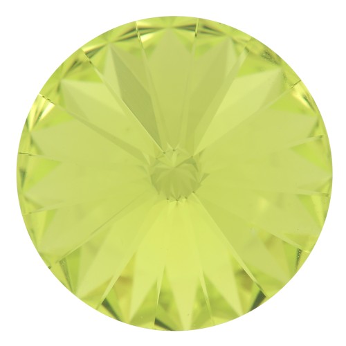 Cabochon Swarovski 1122 Rivoli 10 mm - Citrus Green x1