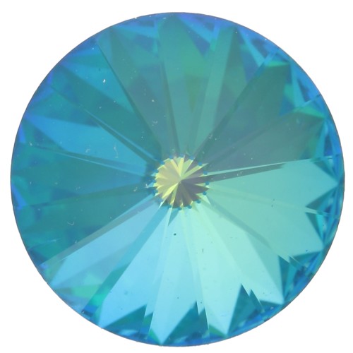 Cabochon Swarovski 1122 Rivoli 12 mm - Crystal Ultra Teal AB x1