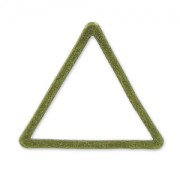 Intercalaires triangles 13 mm bronze x15|raw }}
