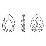 Cabochon Swarovski 4327 30x20 mm Aquamarine