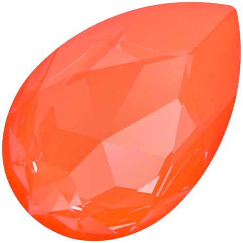 Cabochon Swarovski 4327 30x20 mm - Crystal Electric Orange Ignite x1