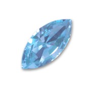 Navette Swarovski 4228 15x7 mm Aquamarine|raw }}