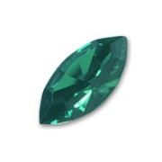 Navette Swarovski 4228 15x7 mm Emerald|raw }}
