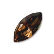 Navette Swarovski 4228 15x7 mm Smoked Topaz|raw }}