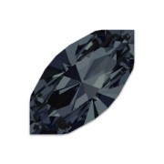 Navette Swarovski 4228 10x5 mm Graphite x1
