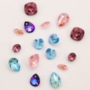 Navette Swarovski 4228 10x5 mm Crystal Ignite x1