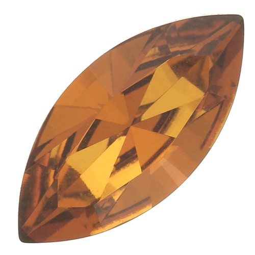 Navette Swarovski 4228 15x7 mm - Light Amber x1