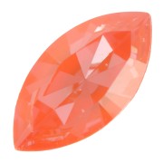Navette Swarovski 4228 10x5 mm - Crystal Orange Ignite x1