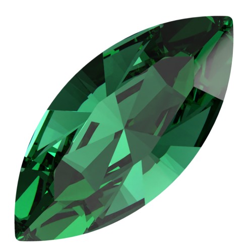 Navette Swarovski 4228 15x7 mm - Majestic Green x1