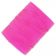 Fil C-LON Beading Cord 0,50 mm Fluo Hot Pink x84m