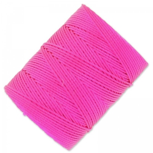 Fil C-LON Beading Cord 0,50 mm Fluo Hot Pink x84m