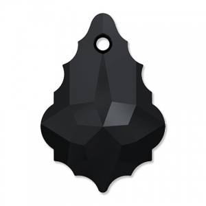 Goutte Baroque Swarovski 6090 16x11 mm Jet x1