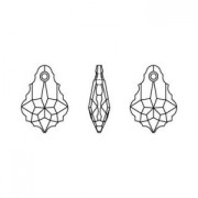 Goutte Baroque Swarovski 6090 16x11 mm Jet x1