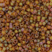 Miyuki Delica 11/0 DB0853 - Mat Transparent Dark Topaz AB x 8g|raw }}