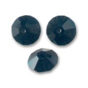 Toupies aplaties Swarovski 5305 6 mm Jet x20