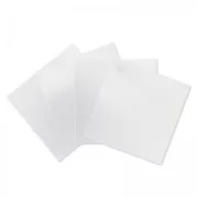 Plaque 50x50 mm 0.5 mm en Argent 925 x1